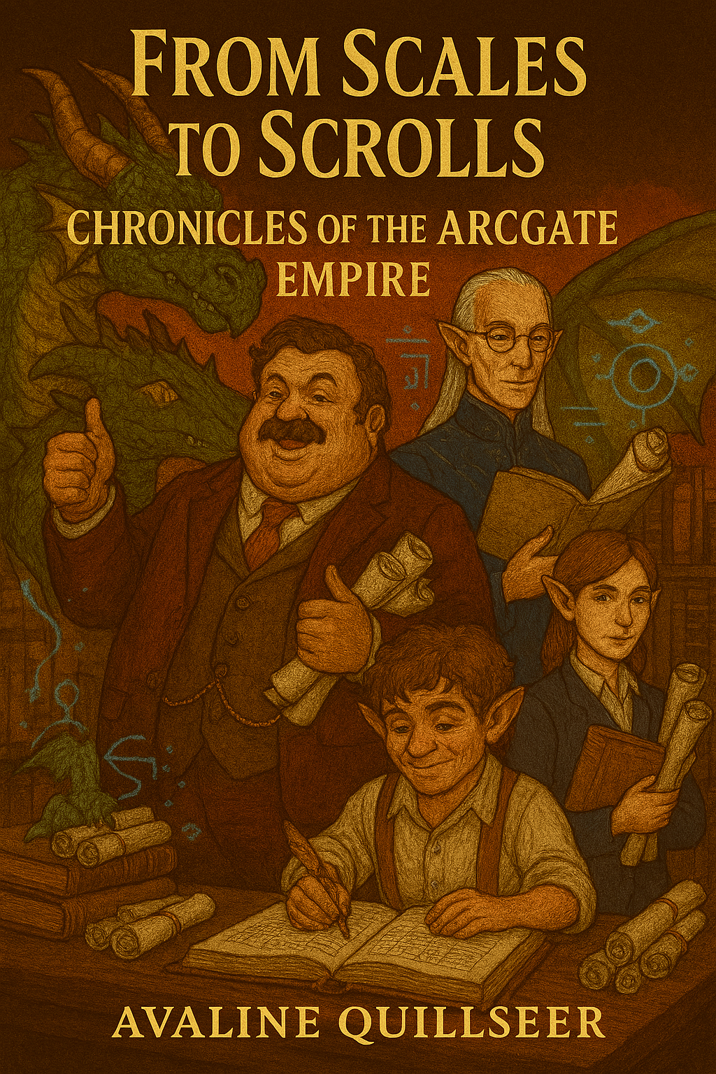 Scales to Scrolls: Chronicles of the ArcGate Empire - When magic meets red tape, chaos is the only constant